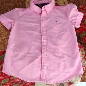 Ralph lauren kid size 5 shirt